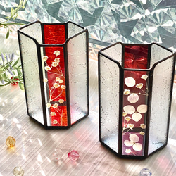 ステンドグラス小物入れ（蓋つき） その他インテリア雑貨 ゆあ工房