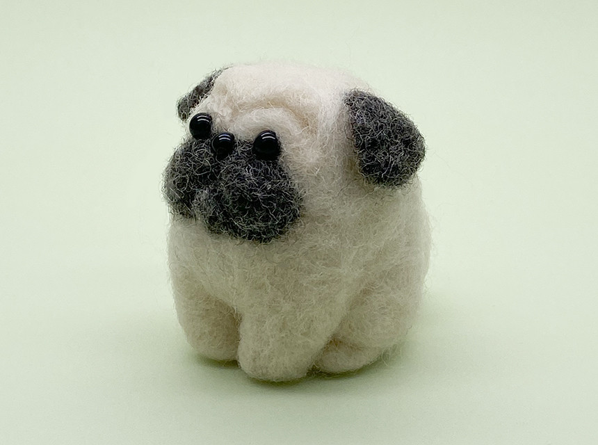 羊毛フェルト ハンドメイド オーダーメイド 犬【ヨークシャ