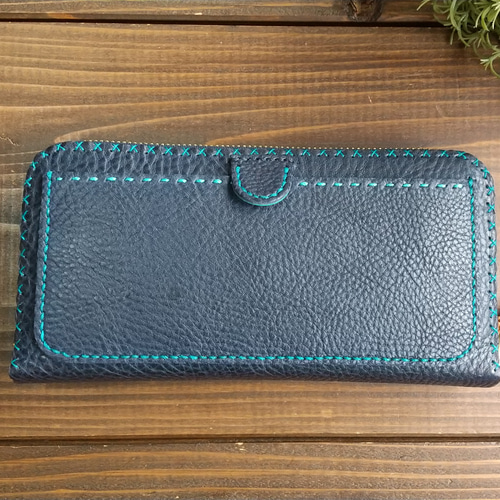 ダブルファスナーの長財布・カード入れ縦型 長財布 ますみ 通販