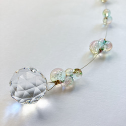 数量限定】朝顔のサンキャッチャー 紫色 《ミディアム》527