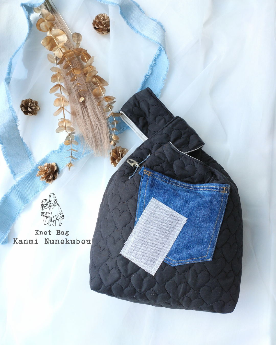 ヌビ仕切りトートバッグ/ラテ/ハンドメイド ヌビ仕切りトートバッグ＊グレー＊ハンドメイド - メルカリ
