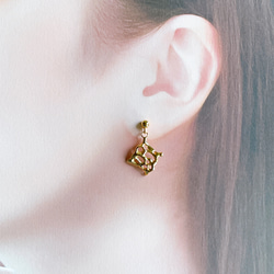 ribero line/  MINAMO  earring  or  pierce 5枚目の画像