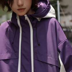 山系アウトドアパーカー連帽ジャケット男女同型春秋コート 3カラー ＃20-1381 9枚目の画像