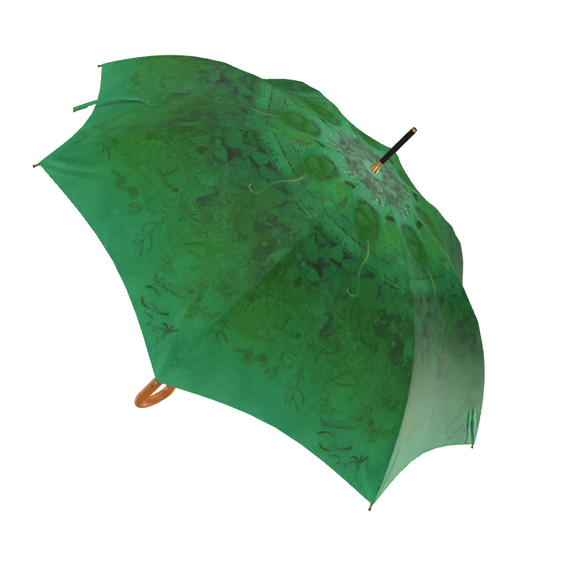 【受注生産】Green mist 1 の雨傘　 18枚目の画像