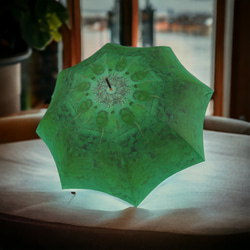 【受注生産】Green mist 1 の雨傘　 10枚目の画像