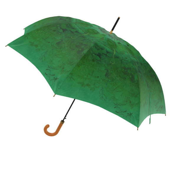 【受注生産】Green mist 1 の雨傘　 15枚目の画像