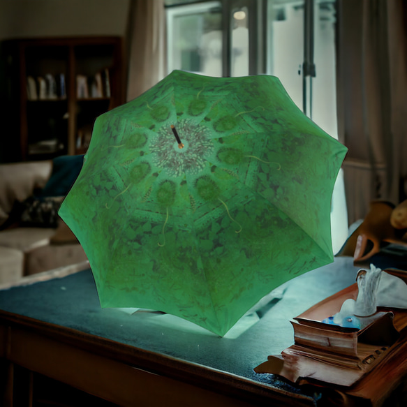 【受注生産】Green mist 1 の雨傘　 11枚目の画像