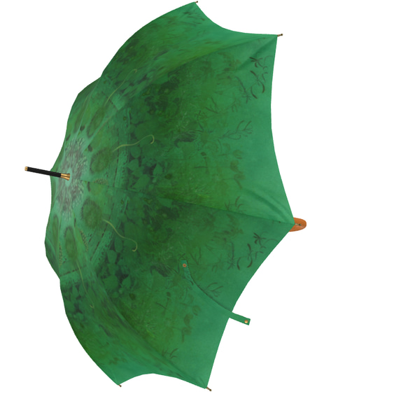 【受注生産】Green mist 1 の雨傘　 16枚目の画像