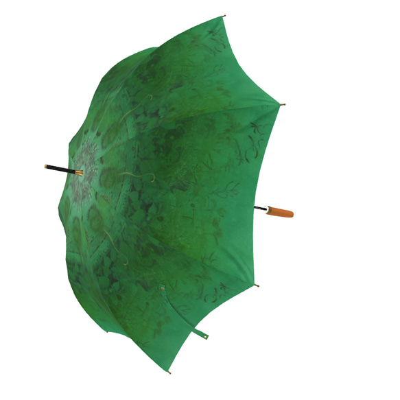 【受注生産】Green mist 1 の雨傘　 17枚目の画像
