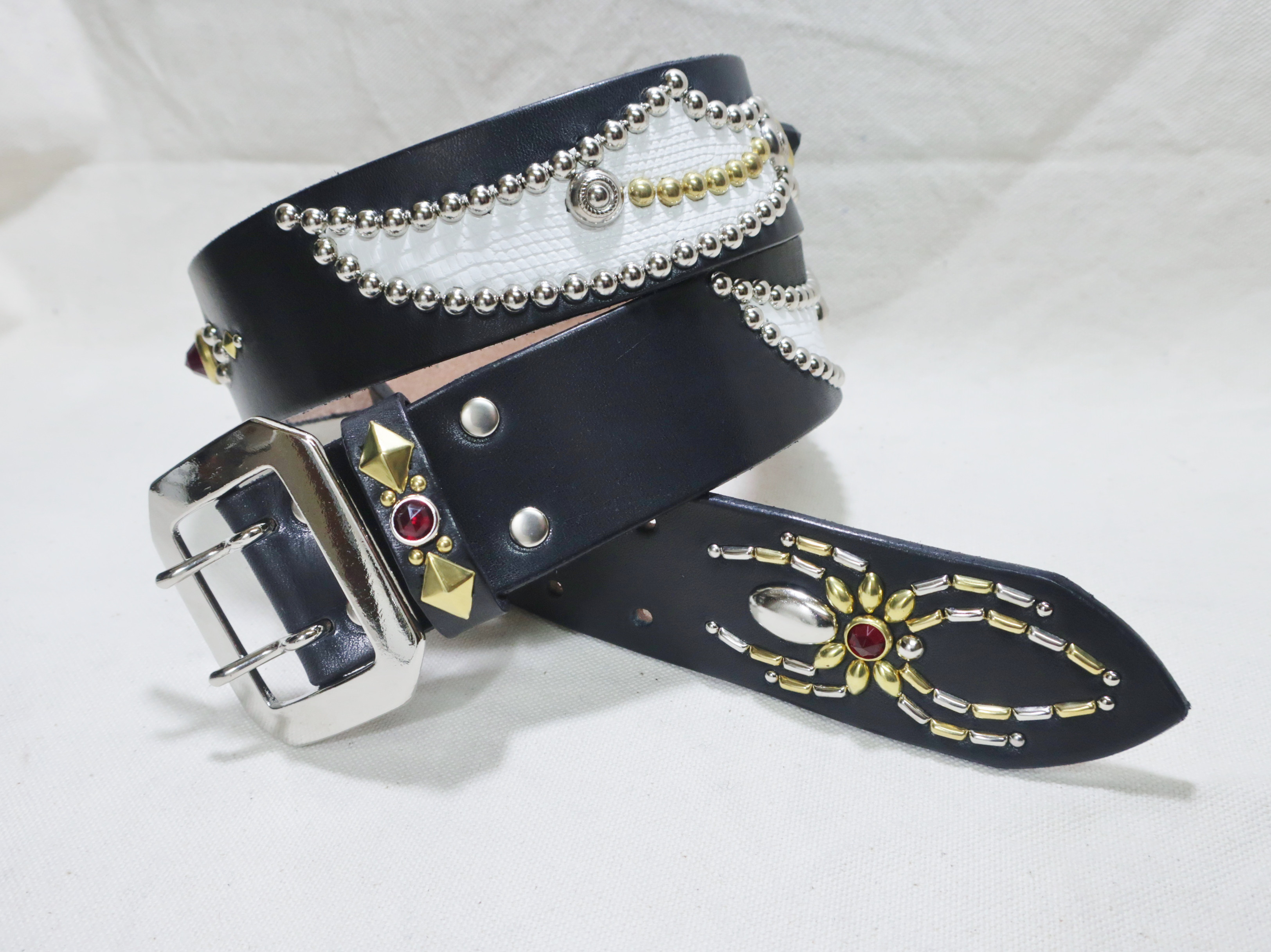 STUDS leather bracelet スタッズレザーブレスレット Sサイズ