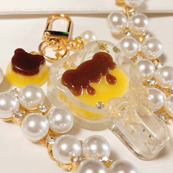 シャカシャカキーホルダー夜桜ドリンクシェイカー