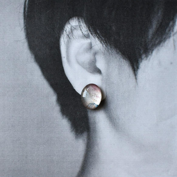 「小春 - 4 」耳飾り　金具選択可　 8枚目の画像