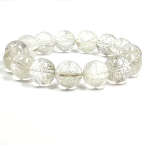 【虹たっぷりクォーツ】１６ミリ 一点物 シルバールチルブレスレット Ｓｉｒ２９ 虹たっぷりクォーツ】16ミリ 一点物 シルバールチル