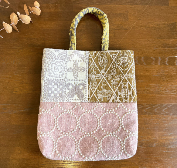 お値下げしました ミニトートバッグ ミナペルホネン トートバッグ  