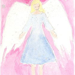 オリジナル ハンドメイド 絵 天使の愛 オリジナル ハンドメイド 絵 天使の愛