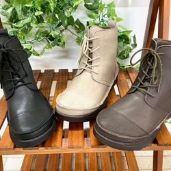 【新年福袋2024♪】繫帶靴（IC-500）和厚底懶人鞋（MC-46），顏色和尺寸可選 第7張的照片