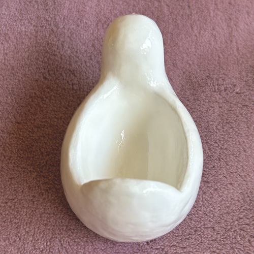 白い鳩の小物入れ⭐︎石塑粘土 立体・オブジェ yucca⭐︎ 通販