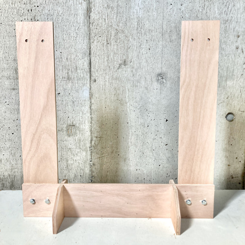 組み立て式什器 横幅35cm】イベント什器/マルシェ／ダークウォルナット