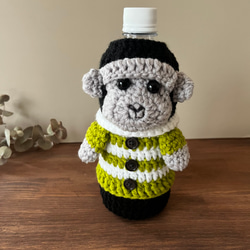 ペットボトルカバー 水筒カバー 編みぐるみ ボトルカバー 毛糸 編み物