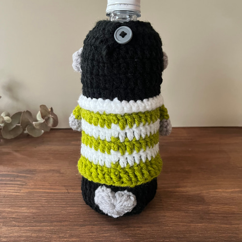 ペットボトルカバー 水筒カバー 編みぐるみ ボトルカバー 毛糸 編み物