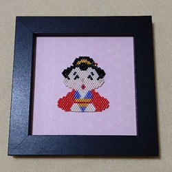 ビーズ織り ハンドメイド☆額付き☆ 81cb0653e25b3e7eb1860f6067b1df