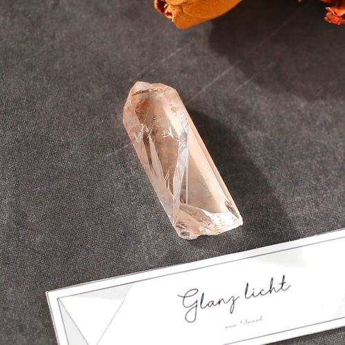 ピンクレムリアンシード クリスタル 水晶 鉱物 原石 希少