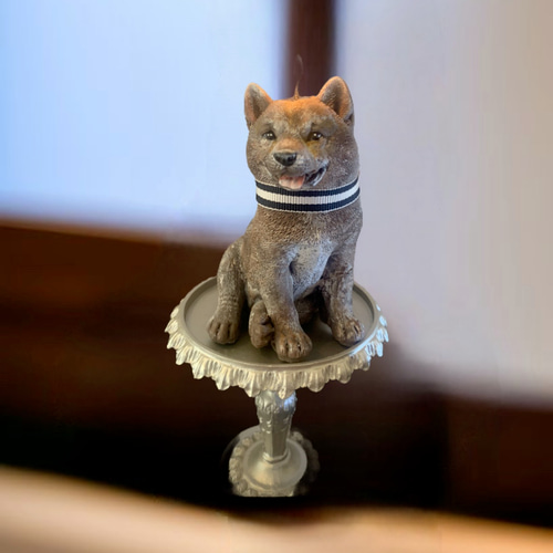 豆柴 柴犬 キャンドル ソイキャンドル 黒柴ちゃん 赤柴ちゃん シバ