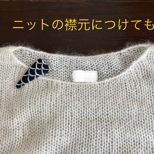 ミナペルホネン使用❤️ さんかくパッチンピン♪ パッチン ミナペルホネン使用❤️ さんかくパッチンピン♪ パッチン