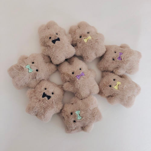 つるつる、ホワホワ、イエティうさぎのウサティ☆手のひらサイズの