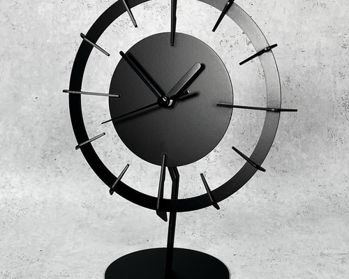 鉄の置き時計】アイアン雑貨 アイアンインテリア アイアン家具