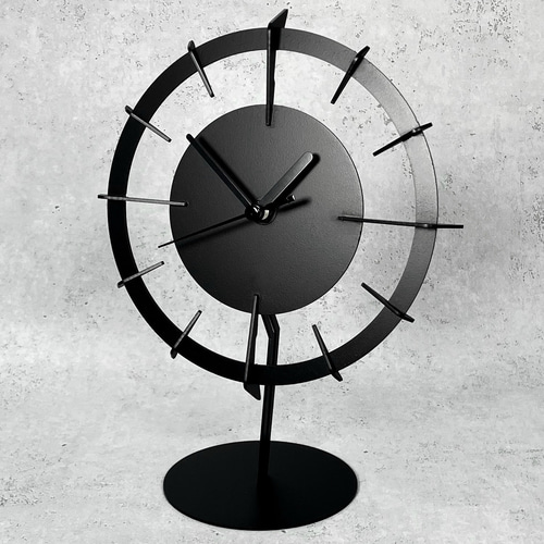 鉄の置き時計】アイアン雑貨 アイアンインテリア アイアン家具 時計