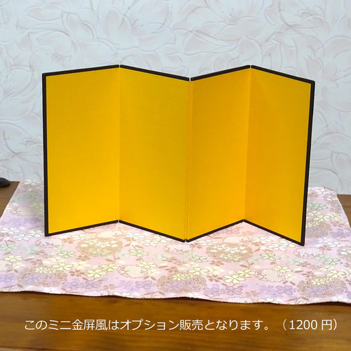 二段飾り組木のかわいいお雛様 木製 手作り木工 #2 ひな人形・雛飾り