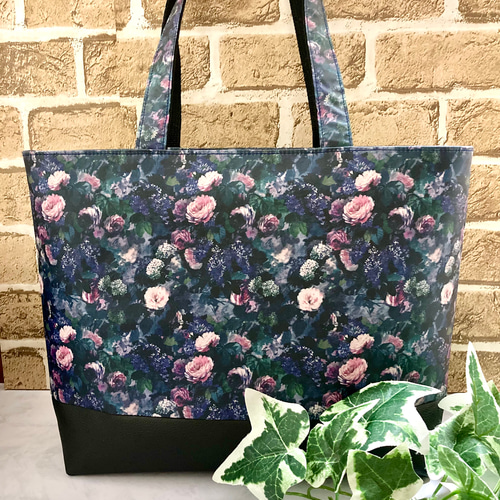 オーダーページリバティラミネート トートバッグ