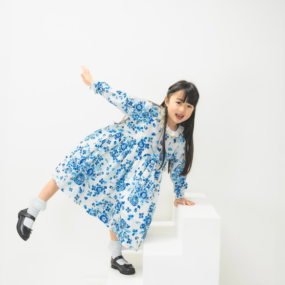 《お得な2点セット》ハレの日に花を添えるお揃い服/花柄/ 8枚目の画像