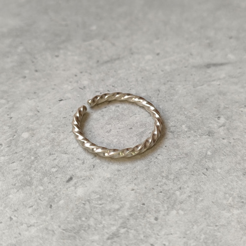 コッコさまオーダー品 silver twist リング 指輪・リング kukuLu 通販 