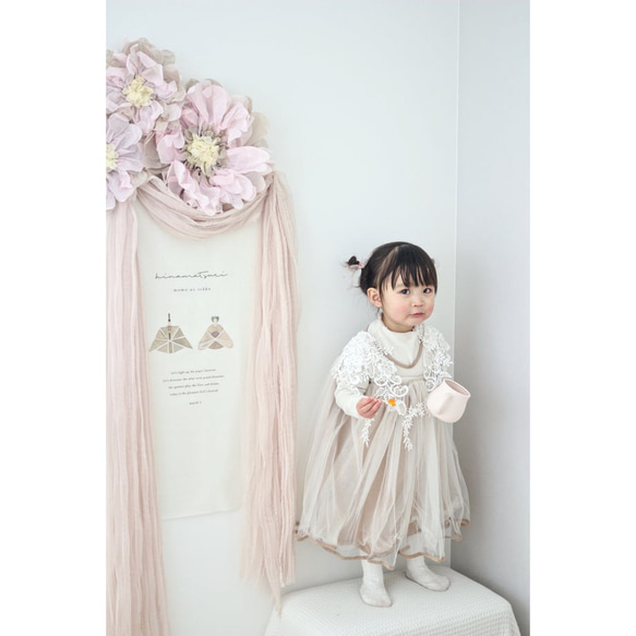 Hinamatsuri tapestry / spring | タペストリー | ひなまつり | 雛人形 8枚目の画像
