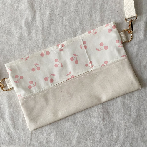 yuma✳︎ハンドメイド✳︎子ども用ティッシュケース　くま✖️さくらんぼ yuma様専用✳︎ハンドメイド✳︎子ども用ティッシュケース くま