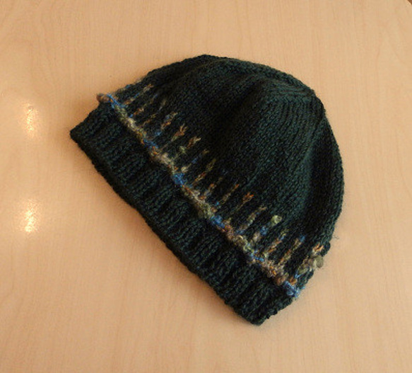 ⛄⛄防寒対策 ・暖かニット帽子⛄⛄ 【送料無料】手編み　バラクラバ　ボンネットタイプ　冬 8枚目の画像