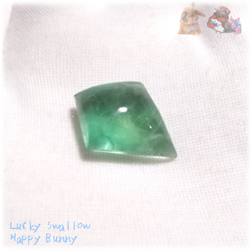 おいしそうな グリーンフローライト ダイソー産 加工品 No.6113 天然石