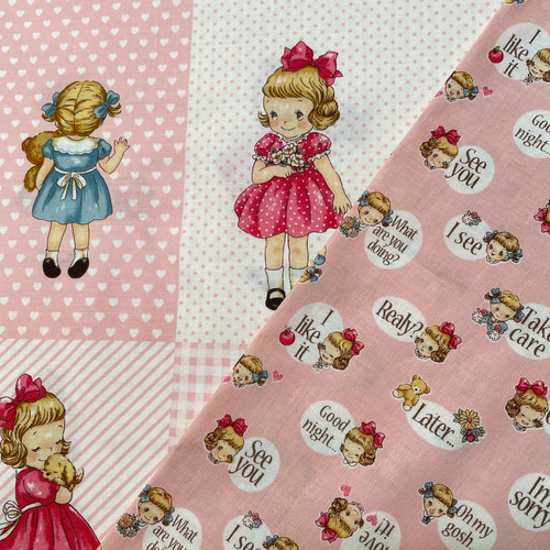 マーガレット&ソフィー 生地 2枚セット＊A 生地 YUKI 通販 17049582