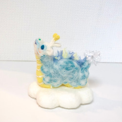 パクパクわにくん 羊毛フェルト ワニ わに 羊毛フェルト