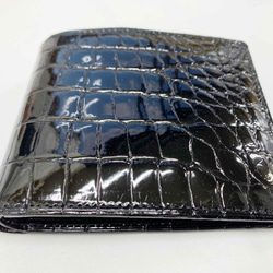 日本製　クロコダイル　ミドルウォレット　カードケース　財布　札入れ　名刺入れ　エキゾチックレザー 4枚目の画像