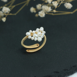 桜・フローラ】天然石チェリーブロッサムアゲート・S925/18KPGPピアス