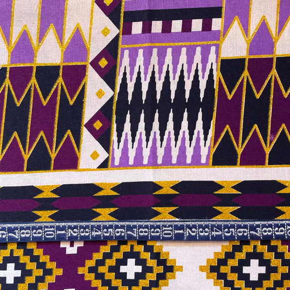 ハギレセット＊6枚組  生地  アフリカ布 アフリカン 小物作り ハンドメイド 手作り 手芸用品 布 カットクロス 4枚目の画像