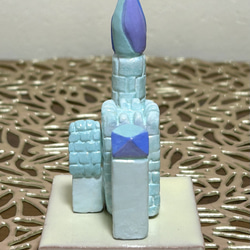 アクアマリン城⭐︎石塑粘土 2枚目の画像