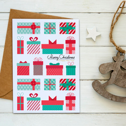 繽紛小禮物聖誕卡片【CM17131】洛可可草莓WELKIN 明信片含信封 第3張的照片