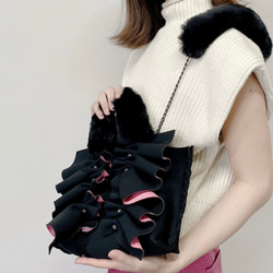 オーダー受付中】＊ネオフリルバッグ＊限定色 ハンドバッグ ショルダー