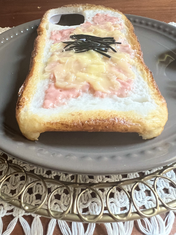 つぶつぶ明太チーズトーストのスマホケース 6枚目の画像