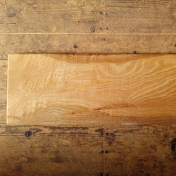 【木製看板製作】 栗 18cm×43cm 厚み1.7cm / 一枚板看板 5枚目の画像