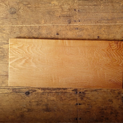 【木製看板製作】 栗 18cm×43cm 厚み1.7cm / 一枚板看板 12枚目の画像